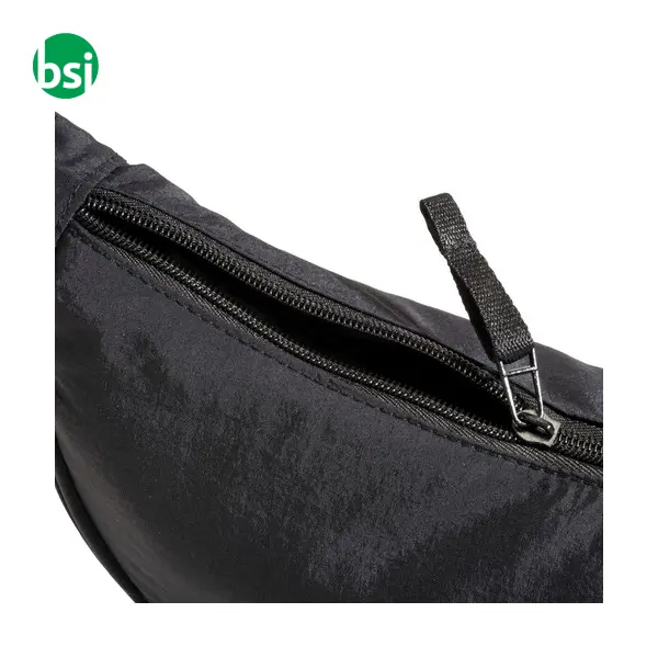 Borsa rotonda in nylon con tracolla regolabile -  3