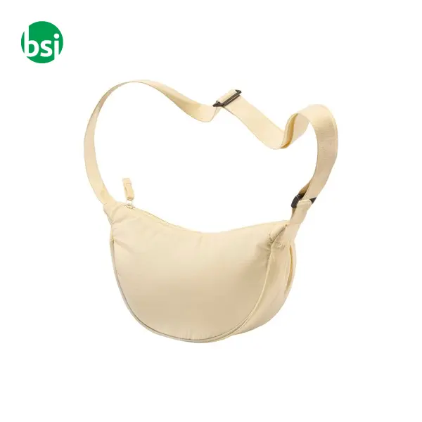 Borsa rotonda in nylon con tracolla regolabile -  15