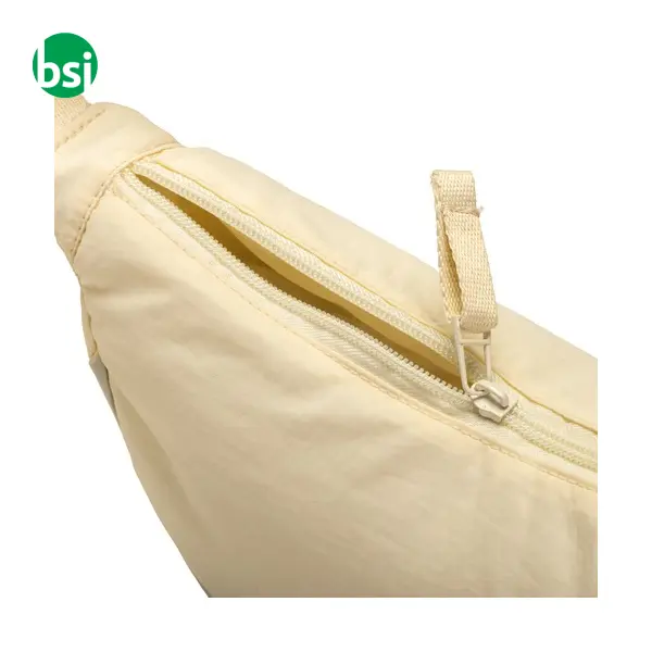 Borsa rotonda in nylon con tracolla regolabile -  7