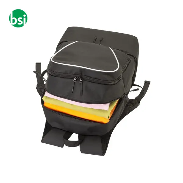 Zaino sport spallacci regolabili e vano porta scarpe -  9