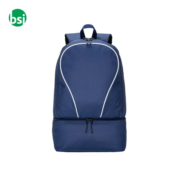 Zaino sport spallacci regolabili e vano porta scarpe -  10