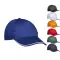 Cappellino in cotone 5 pannellichiusura con velcro - Anteprima 1