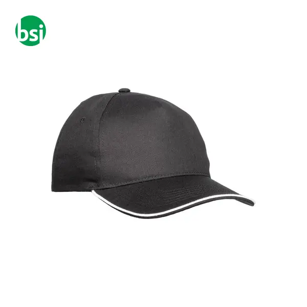 Cappellino in cotone 5 pannellichiusura con velcro -  15