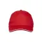 Cappellino in cotone 5 pannellichiusura con velcro - Anteprima 4