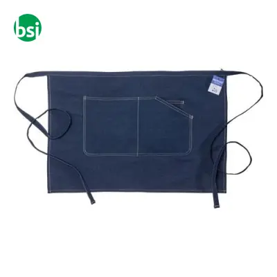 Grembiule da barman in cotone denim
