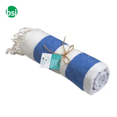 Telo mare pareo in cotone riciclato 90x170 - Immagine 22