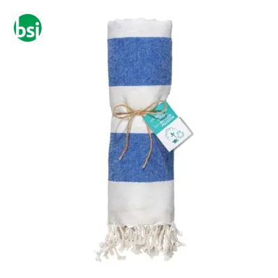 Telo mare pareo in cotone riciclato 90x170 - Immagine 15