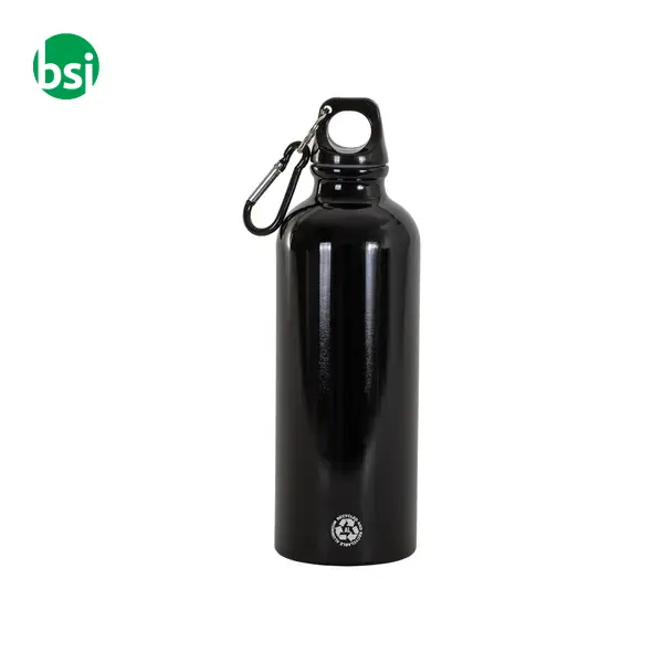 Borraccia in alluminio riciclato 500ml con moschettone -  6