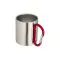 Tazza in acciaio manico a moschettone 200 ml - Anteprima 4