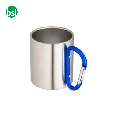 Tazza in acciaio manico a moschettone 200 ml - Immagine 10
