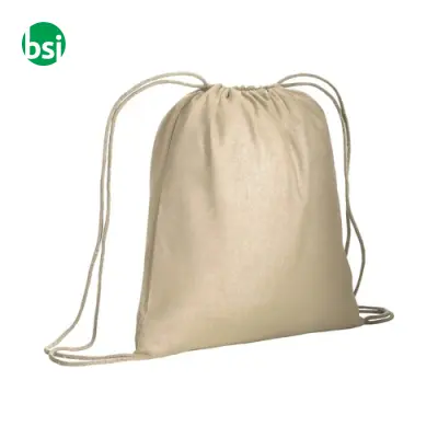 Zainetto in cotone da 120gr Certificato OEKO-TEX TORINO N