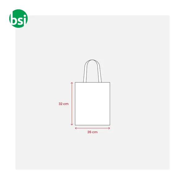 Mini borsa shopper in cotone riciclato BURANO -  4