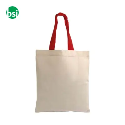 Mini borsa shopper in cotone riciclato BURANO - Immagine 5
