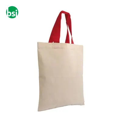 Mini borsa shopper in cotone riciclato BURANO - Immagine 6