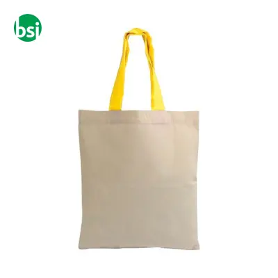 Mini borsa shopper in cotone riciclato BURANO - Immagine 11
