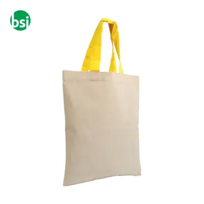 Mini borsa shopper in cotone riciclato BURANO - Immagine 12