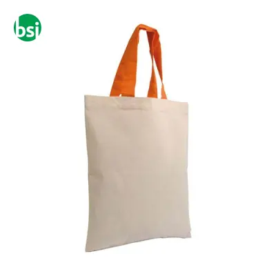 Mini borsa shopper in cotone riciclato BURANO - Immagine 15