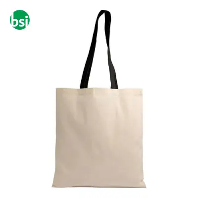 Borsa shopper in cotone riciclato personalizzabile MURANO - Immagine 2