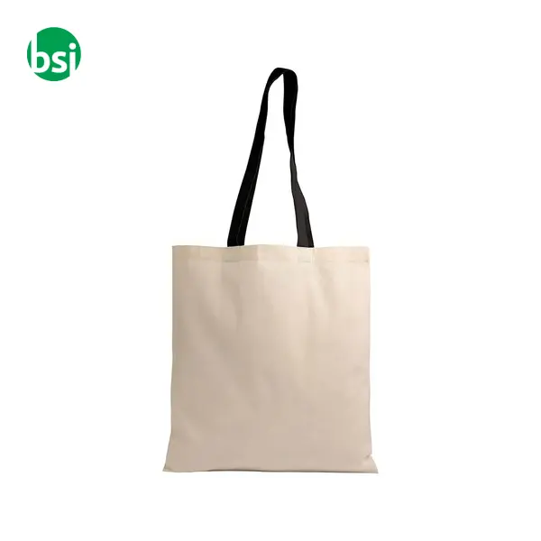 Borsa shopper in cotone riciclato personalizzabile MURANO -  2