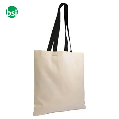 Borsa shopper in cotone riciclato personalizzabile MURANO - Immagine 3
