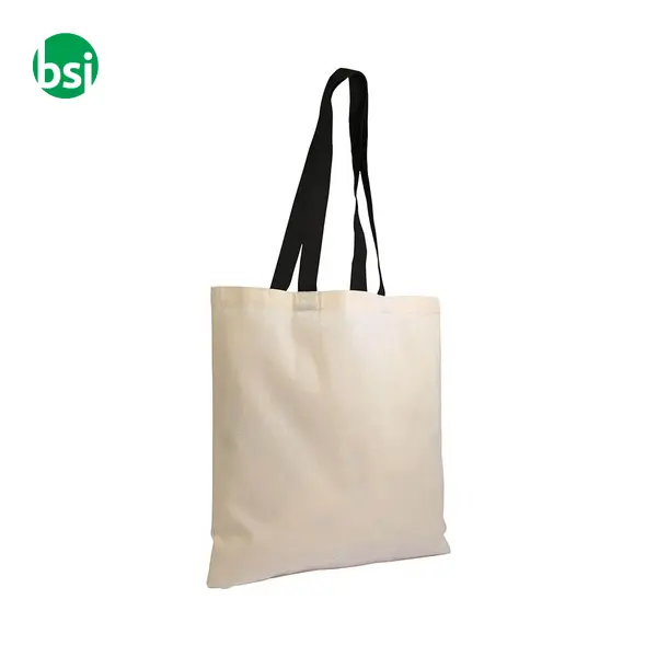 Borsa shopper in cotone riciclato personalizzabile MURANO -  3