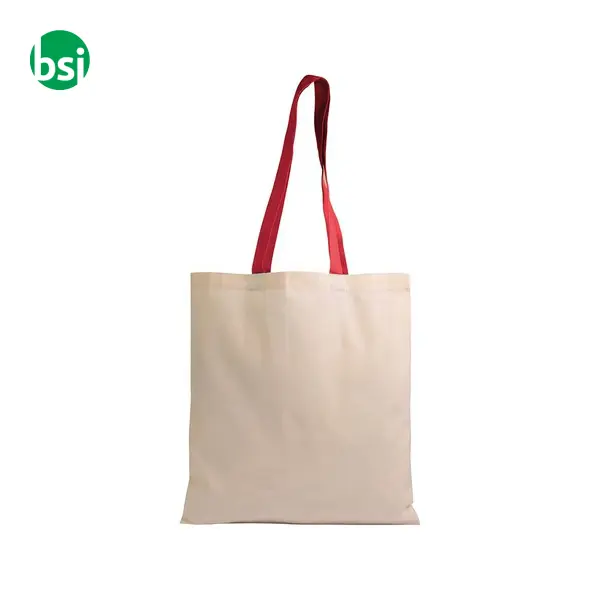 Borsa shopper in cotone riciclato personalizzabile MURANO -  5