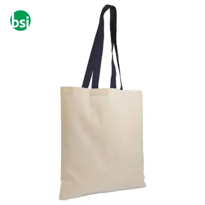 Borsa shopper in cotone riciclato personalizzabile MURANO - Immagine 12