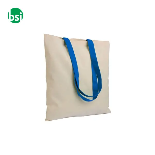 Borsa shopper in cotone riciclato personalizzabile MURANO -  1