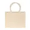 Borsa shopper in cotone riciclato laminato PALERMO - Anteprima 2