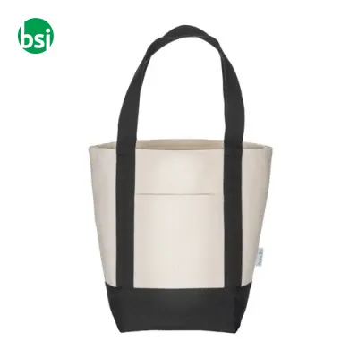 Mini shopper in cotone riciclato certificato GRS VARIGOTTI - Immagine 3