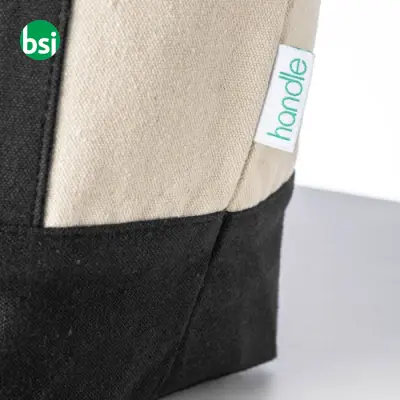 Mini shopper in cotone riciclato certificato GRS VARIGOTTI - Immagine 6