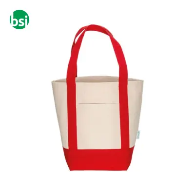 Mini shopper in cotone riciclato certificato GRS VARIGOTTI - Immagine 9