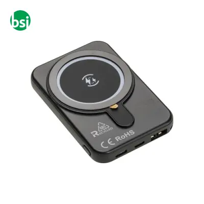 Power bank magnetica R-ABS 5000 mAh, output wireless 15W - Immagine 5
