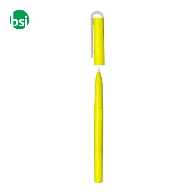 Penna in PET riciclato con inchiostro GEL FLUO - Immagine 3