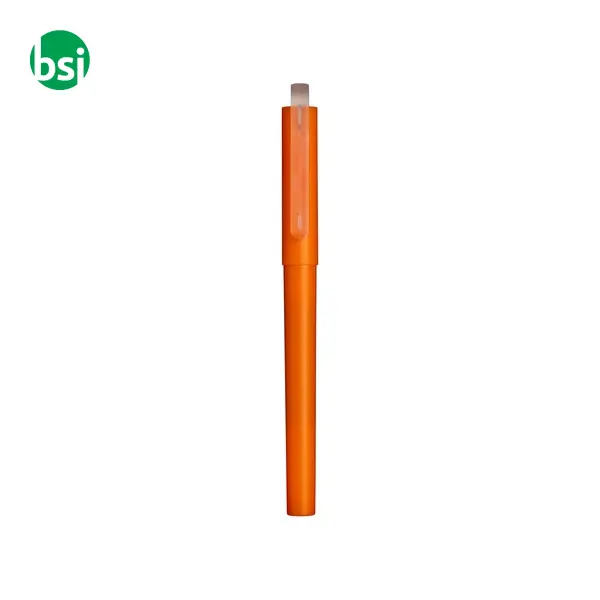Penna in PET riciclato con inchiostro GEL FLUO -  12