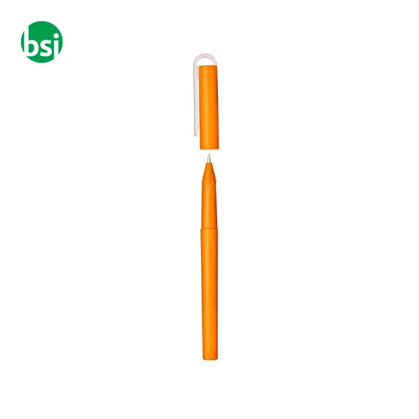 Penna in PET riciclato con inchiostro GEL FLUO -  6