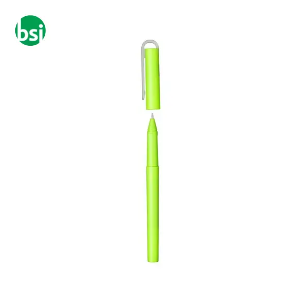 Penna in PET riciclato con inchiostro GEL FLUO -  9