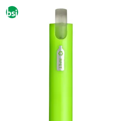 Penna in PET riciclato con inchiostro GEL FLUO - Immagine 10