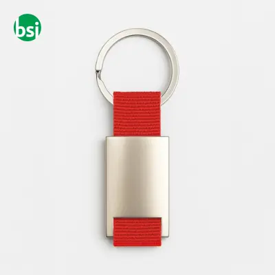 Portachiavi in metallo e nylon personalizzabile - Immagine 3