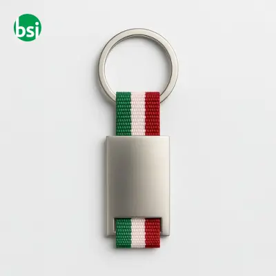 Portachiavi in metallo e nylon personalizzabile - Immagine 6