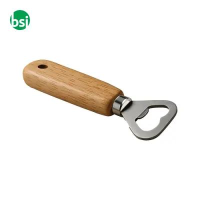 Apribottiglie in metallo e legno PROF
