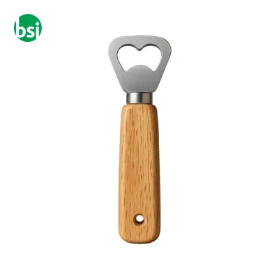 Apribottiglie in metallo e legno PROF - Immagine 2