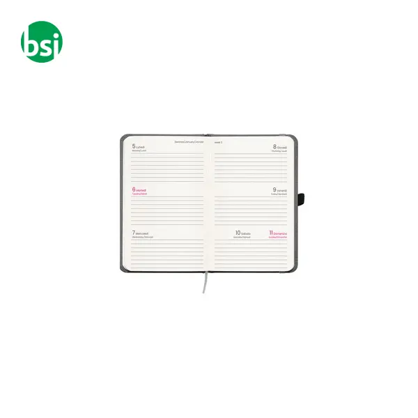 Agenda tascabile settimanale copertina in PET riciclato -  4