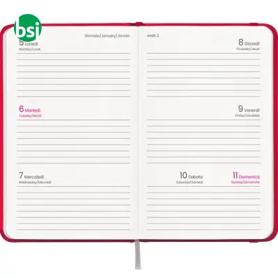 Agenda tascabile settimanale copertina cartoncino laminato - Immagine 8