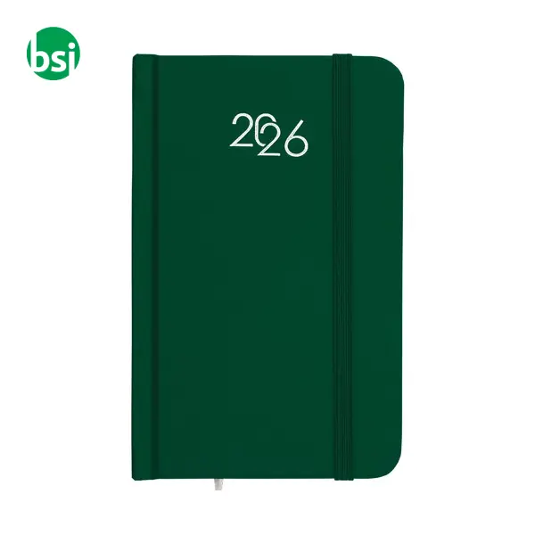 Agenda tascabile settimanale copertina cartoncino laminato -  18