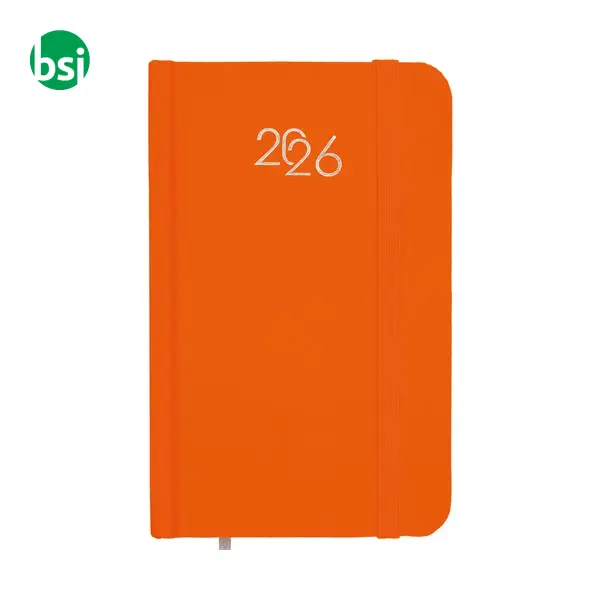 Agenda tascabile settimanale copertina cartoncino laminato -  16