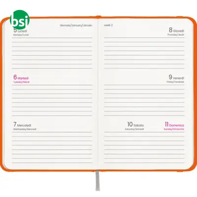 Agenda tascabile settimanale copertina cartoncino laminato - Immagine 14