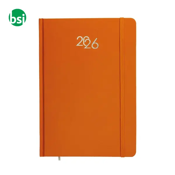 Agenda settimanale copertina rigida in cartoncino laminato -  16