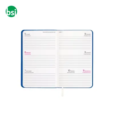 Agenda tascabile settimanale copertina in PU flessibile - Immagine 13