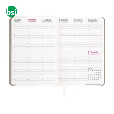Agenda settimanale copertina flessibile in PU - Immagine 14